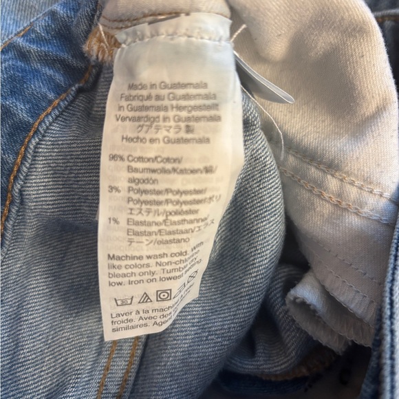 Madewell - Curvy High-Rise Denim Shorts - Size 25 - Canterdale Wash - Picture 7 of 7